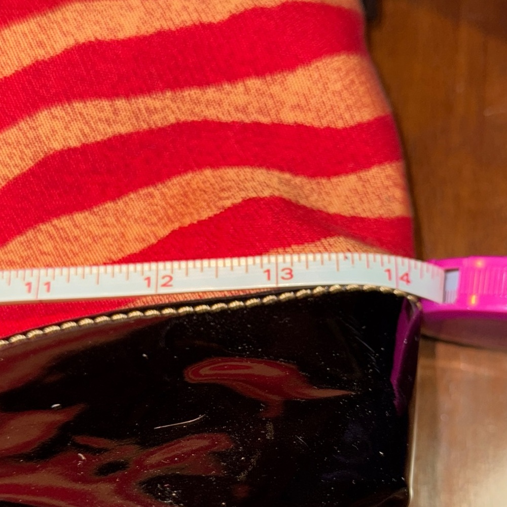 Dooney & Bourke Red and Black Hobo Bag - Picture 16 of 16